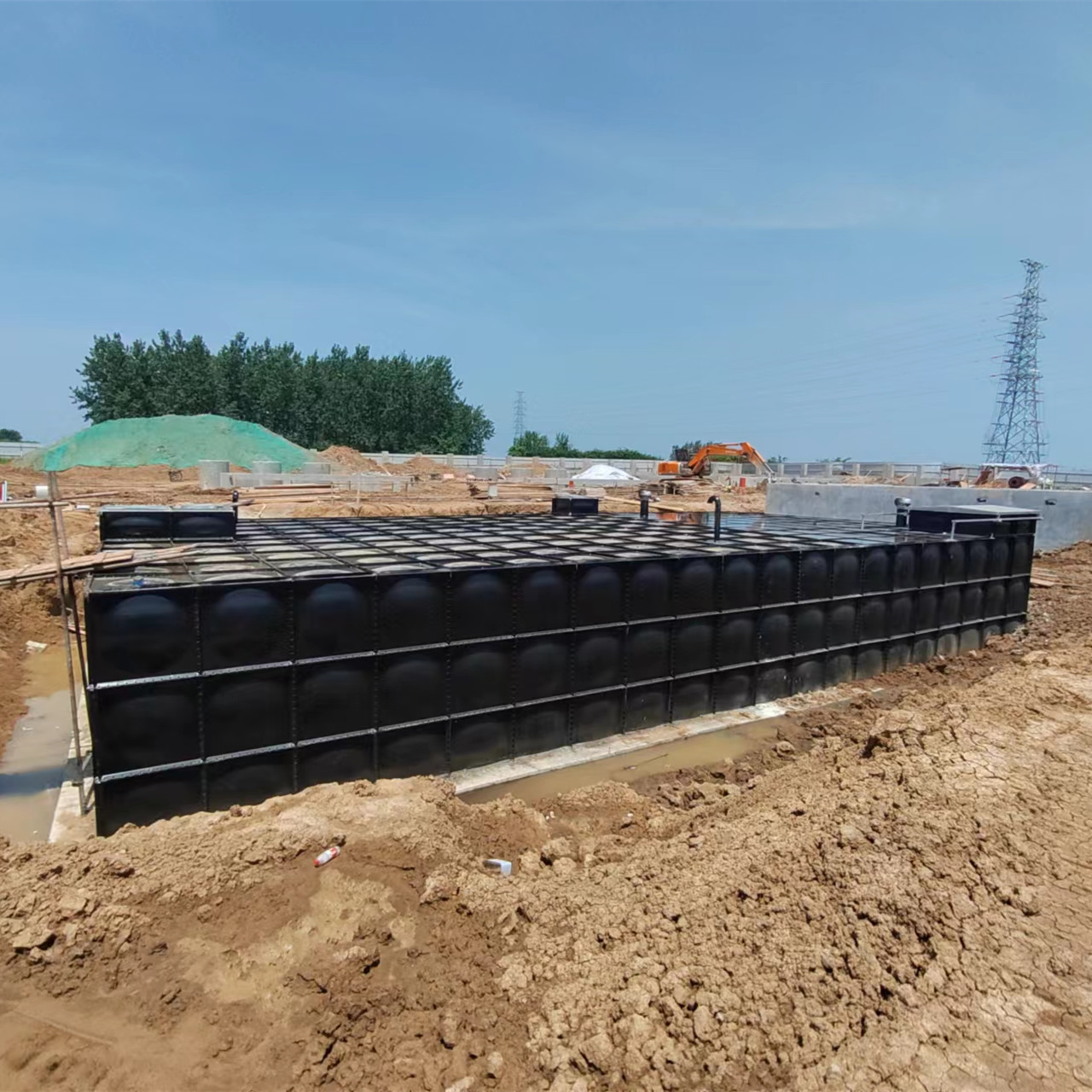 箱泵一體化辦公寫字樓水箱