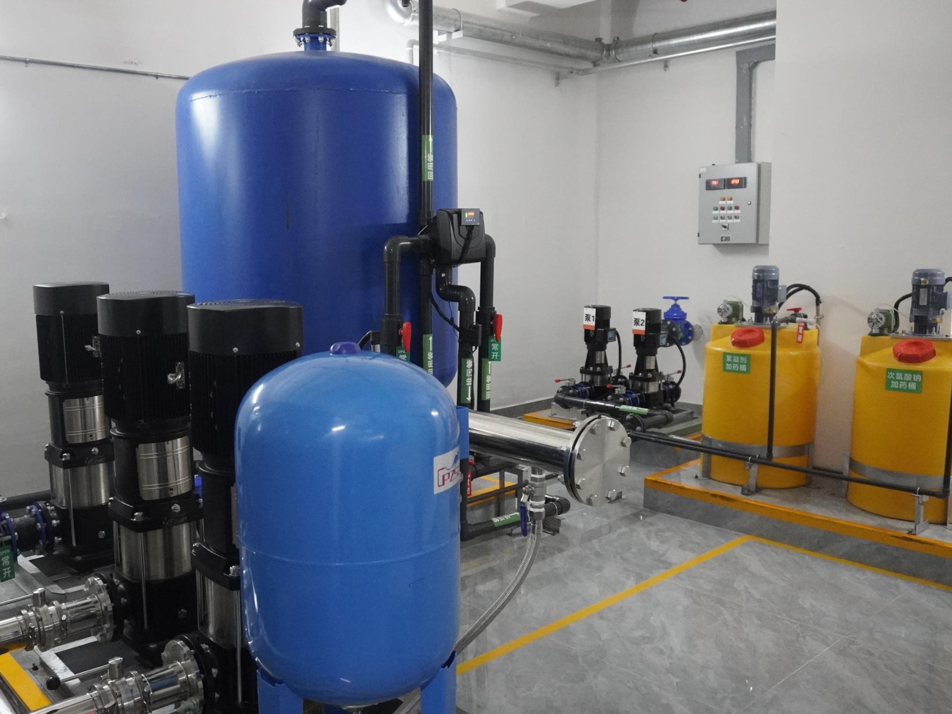 寫字樓機(jī)房雨水回用系統(tǒng)