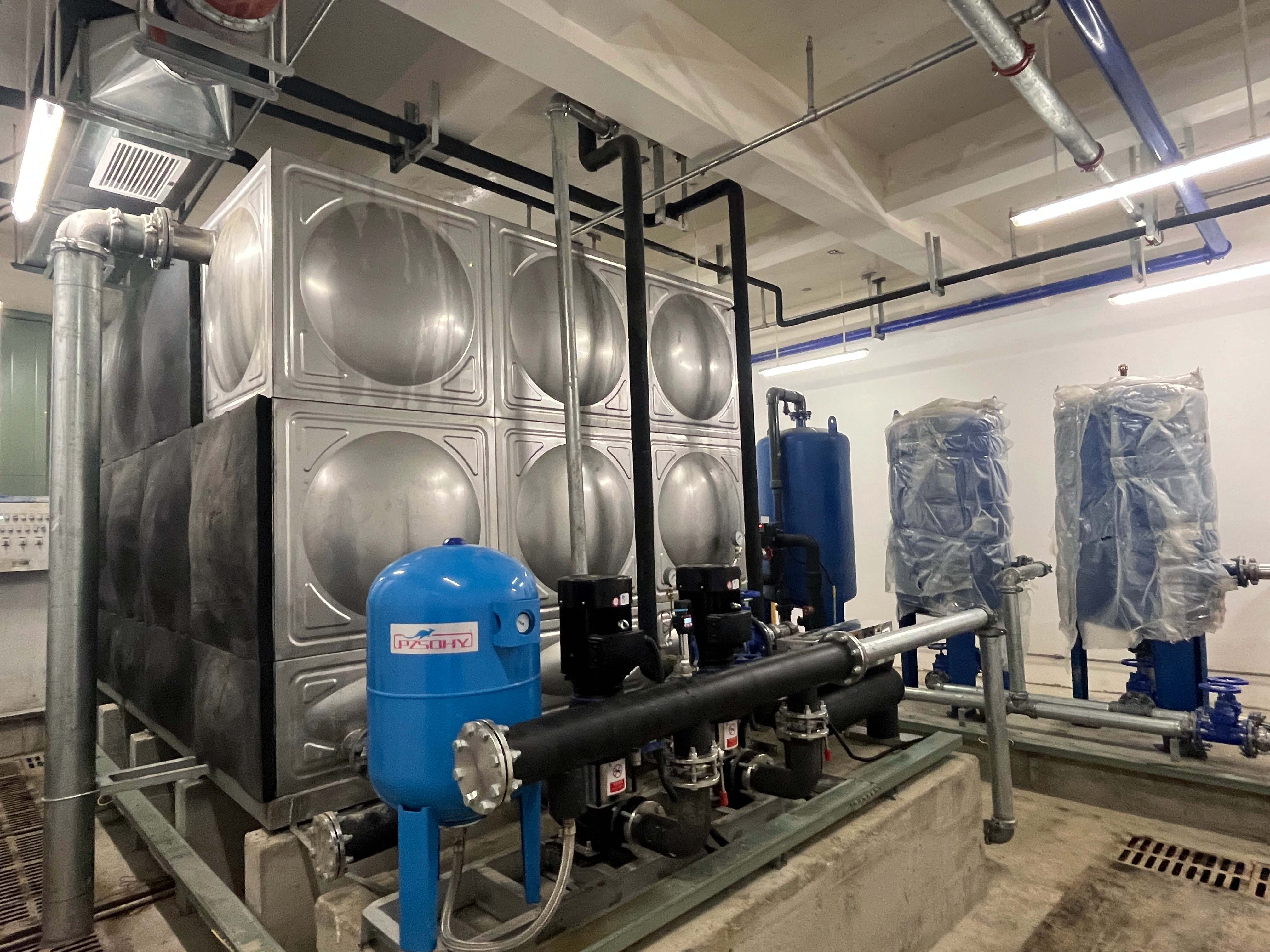 學(xué)校樓機(jī)房雨水回用系統(tǒng)